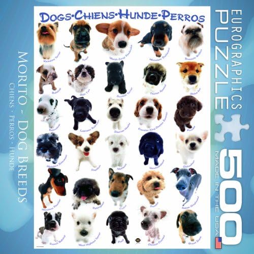 Dog Breeds Puzzle, 500-Piece - Image 4