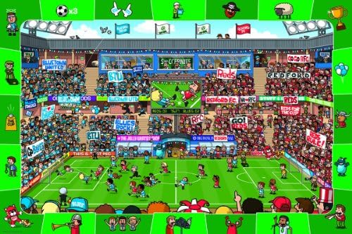 Eurographics Spot and Find Soccer Puzzle (48 Pieces) - Image 2