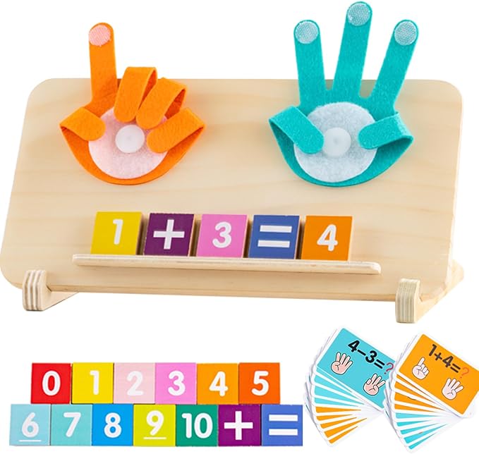 Montessori Toys for 3 4 5 Year Old,Preschool Learning Toys for Toddlers age 2-4,Educational Math manipulatives Number Counting Blocks for Kids,Birthday Christmas Stocking Stuffers for Boys Girls by Unknown