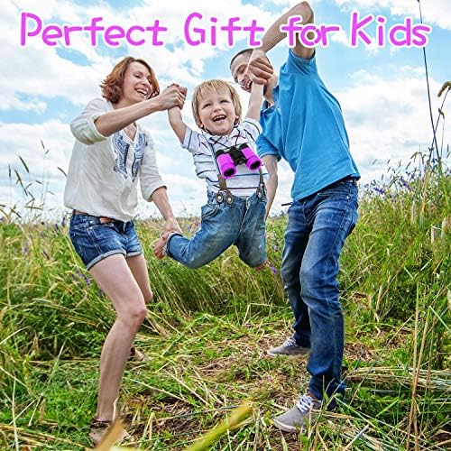 Scotamalone Kids Binoculars Shock Proof Toy Binoculars Set for Age 3-12 Years Old Boys Girls Bird Watching Educational Learning Hunting Hiking Birthday Presents - Image 6