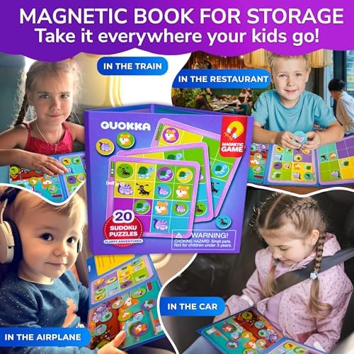 Magnetic Puzzles for Toddlers 3-5 - Kids Travel Toys for Boys and Girls - Image 6