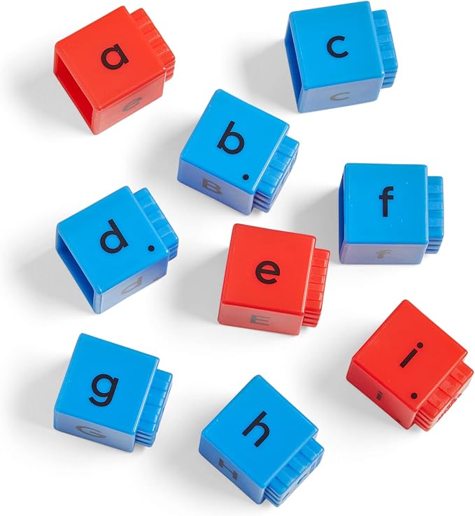 hand2mind Reading Rods Phonics Word-Building, Word Building Activities, Spelling Toys, Montessori Alphabet Letters, Reading Tools for Kids, Science of Reading Manipulatives, Phonemic Awareness - Image 8