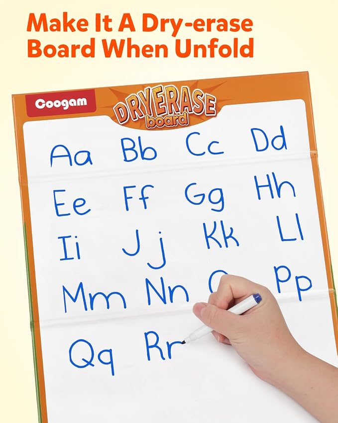 Coogam CVC Word Builder, Magnetic Sight Word Games with Flashcards, Matching Letter Reading and Spelling Game, Montessori Alphabet Educational Toy Gift for Preschool 3 4 5 Year Old Kids Toddlers - Image 4