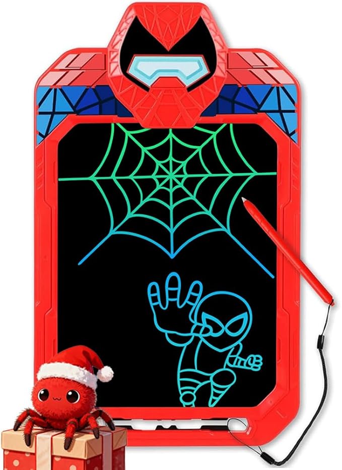 LCD Writing Tablet for Kids, 10-Inch Colorful Children Doodle Scribbler Board, Electronic Erasable Drawing Tablet, Portable Ewriter for Boys Girls Gifts for Toddler Educational Travel Birthday