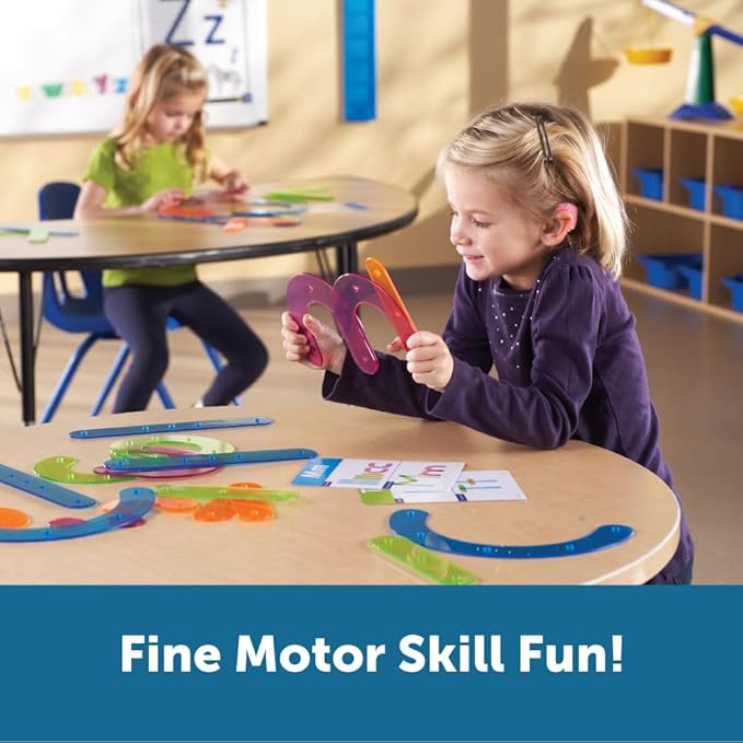 Learning Resources Letter Construction Activity Set - Alphabet Montessori Toys, Toddler Writing , ABC Phonics for Kids, Learn to Readd, Teacher Classroom Must Haves, Birthday Gifts for Students - Image 5
