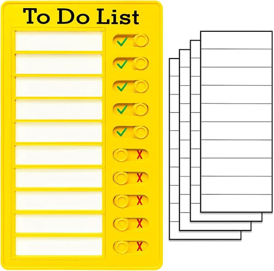 Chore Chart for Kids,To Do List, Daily Routine Chart, and Schedule Board-Checklist and Portable Memo for Efficient Task Management and Planning,Adhd Tools by Tsytyst