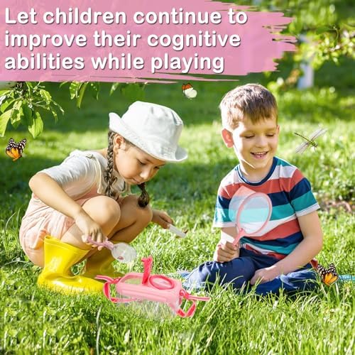 Biubee Bug Catcher for Kids, Bug Catching Kit Gifts with Butterfly Net Toys - Image 4