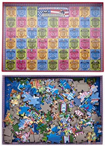 200 Pieces United States Map Jigsaw Puzzle for Kids Ages 4-8 - Image 4