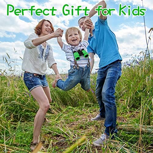 Scotamalone Kids Binoculars Shock Proof Toy Binoculars Set for Age 3-12 Years Old Boys Girls Bird Watching Educational Learning Hunting Hiking Birthday Presents - Image 6