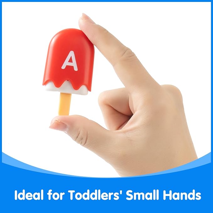 ABC Popsicles – Alphabet Learning Toys for Matching Game - Image 6