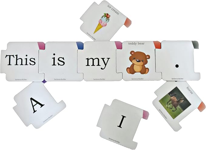 Sentence Builder and Story Builder 2 Games in 1 and Mad Skillz A Thoughts and Emotions Sentence Completion Card Game for Taking Control of Feelings Emotions Autism ADHD - Image 5
