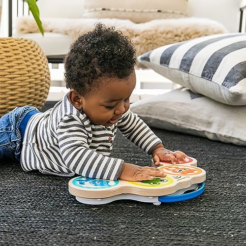 Baby Einstein Magic Touch Wooden Drum Musical Toy, Ages 6 Months Plus - Image 6