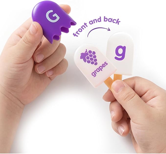 ABC Popsicles – Alphabet Learning Toys for Matching Game - Image 4