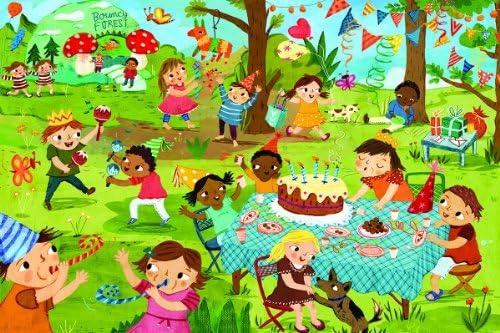 EuroGraphics Birthday Party Spot & Find Floor Puzzle (48 Piece) - Image 2