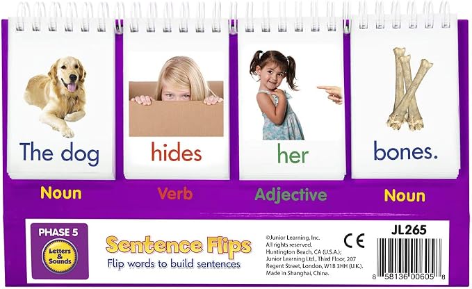Junior Learning Sentence Flips - Double-Sided Flip Stand for Ages 4-6 - Image 5