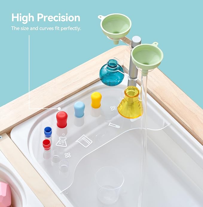 bopoobo Sensory Lab Tray Set Montessori-Inspired Sensory Play The All-in-One Science Station for Curious Toddlers (Chemistry Tools - Tabletop Set) - Image 4