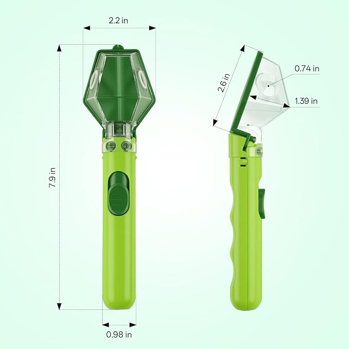 Kiditos Bug Catcher Kit for Kids Ages 3-8, One-Click Insect Catcher - Image 9