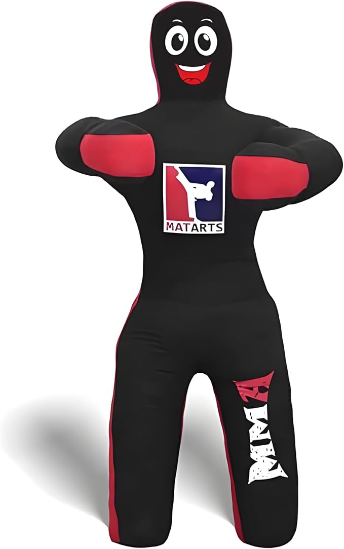 MMA Grappling Punching Dummy for Kids Combat Sports BJJ jiu Jitsu Judo Karate Taekwondo Wrestling Buddies Tackling and Boxing Dummies (47" / 4 Feet) - UNFILLED by MatArts