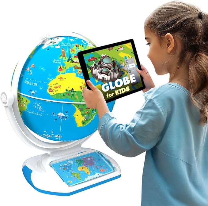 PlayShifu Orboot Earth Explorer – Interactive AR Globe for Kids Ages 4+ | 400+ Wonders, 1000+ Facts | Constellation Mode, Games & Magic Stylus | Educational STEM Toy for Future Scientists by PlayShifu