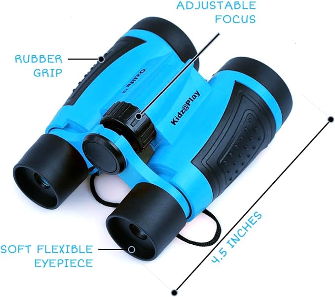 Adventure Kidz - Outdoor Exploration Kit, Children’s Toy Binoculars, Torch, Compass, Whistle, Magnifying Glass, Backpack. Great Kids Gift Set for Camping, Hiking, Educational and Pretend Play. - Image 7