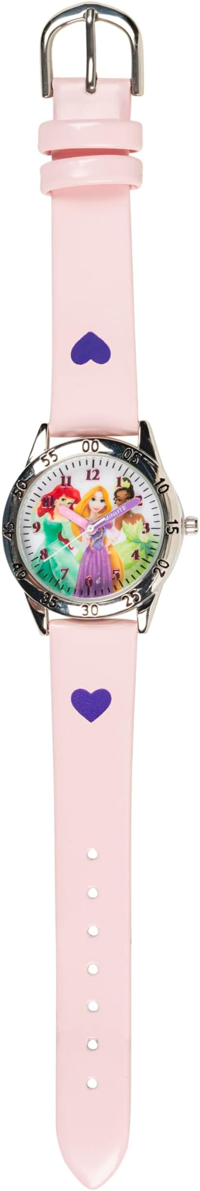 Disney Princess Time Teacher Watch for Kids – Easy Analog Time Learning, Colorful Princess Design, Adjustable Strap - Image 8