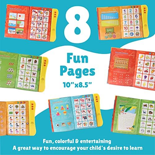 Preschool Learning Activities Book – Interactive ABC Sound Book, Toddler Learning Toy for Kids Ages 3+, Educational Alphabet Toy for Boys and Girls. - Image 2