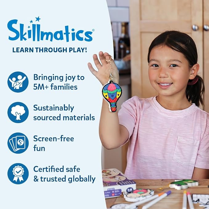Skillmatics Poke-in Art – Disney Princesses, Wood Craft Kit, Gift for Kids - Image 9