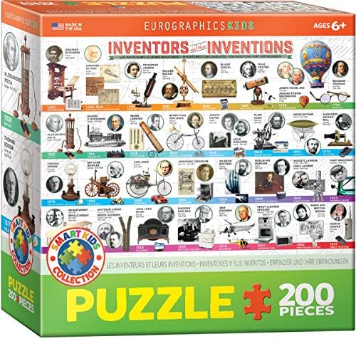 EuroGraphics Great Inventions Jigsaw Puzzle (200-Piece) by EuroGraphics
