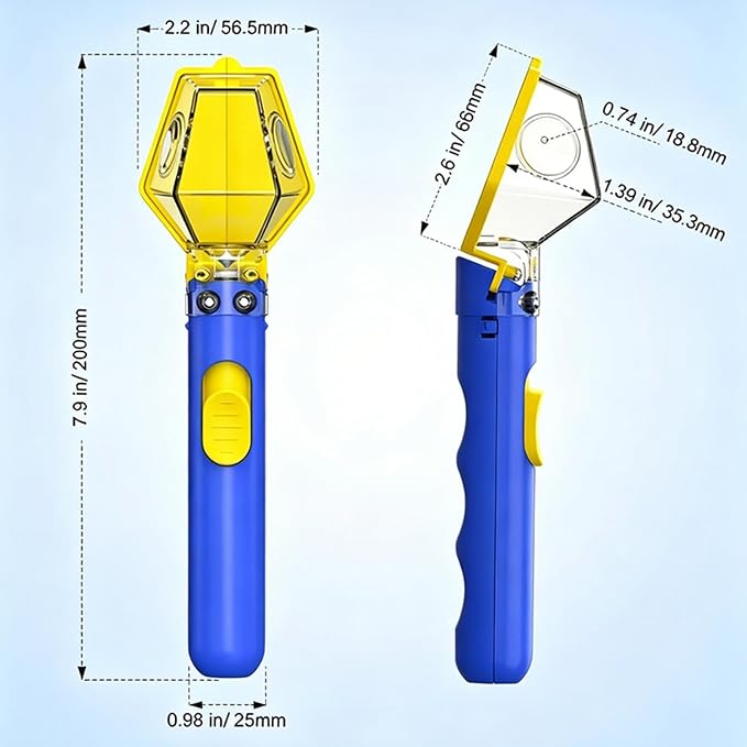 Outdoor Kids Toys Ergonomic Educational 6X Magnifier - Image 7
