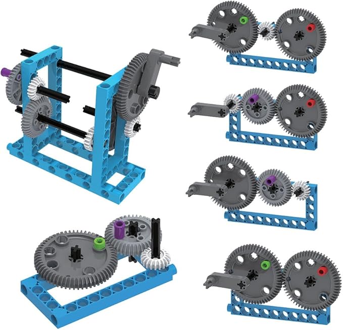 Thames & Kosmos Simple Machines Science Experiment & Model Building Kit, Introduction to Mechanical Physics, Build 26 Models to Investigate The 6 Classic Simple Machines - Image 5