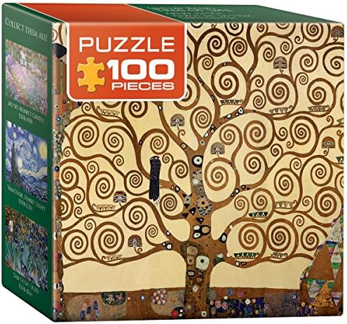 EuroGraphics Tree of Life by Gustav Klimt Mini Puzzle (100-Piece) by EuroGraphics