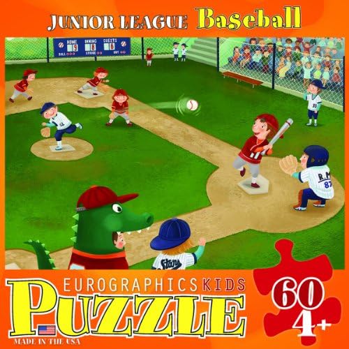 EuroGraphics Baseball Junior League 60 Piece Puzzle - Image 4
