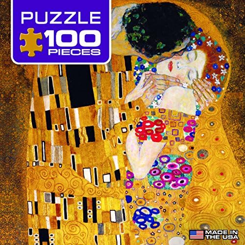 EuroGraphics Klimt - The Kiss (Der Kuss) Mini Puzzle (100-Piece) - Image 4