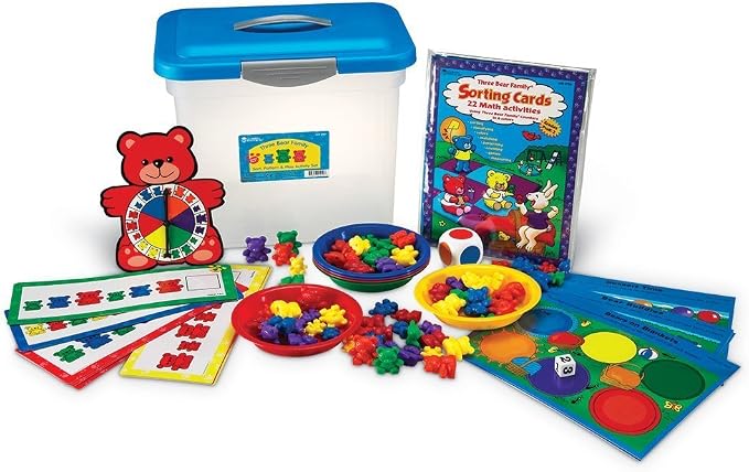 Learning Resources Three Bear Family Sort, Pattern & Play Activity Set by LearningResources