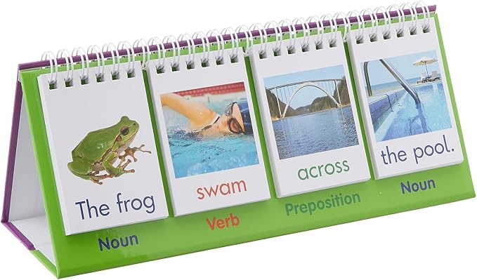 Junior Learning Sentence Flips - Double-Sided Flip Stand for Ages 4-6 - Image 3