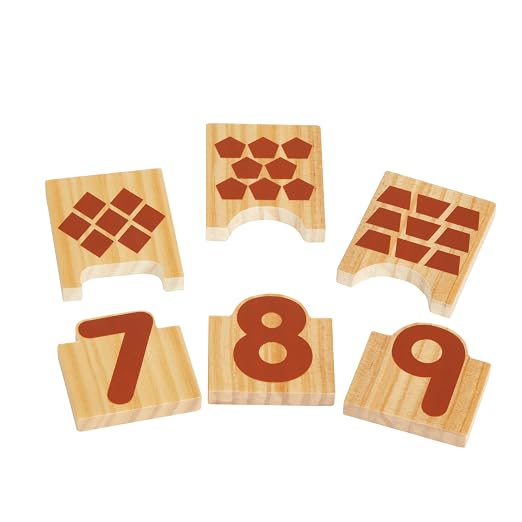 Excellerations Number Puzzle Blocks - Natural - Image 3