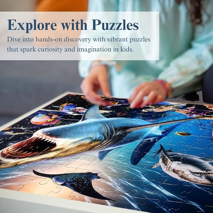 Eyewitness Discovery Puzzle American Landmarks, 100 Piece Jigsaw for Kids, Educational Learning Toy for Boys & Girls, Children Ages 5+ - Image 4