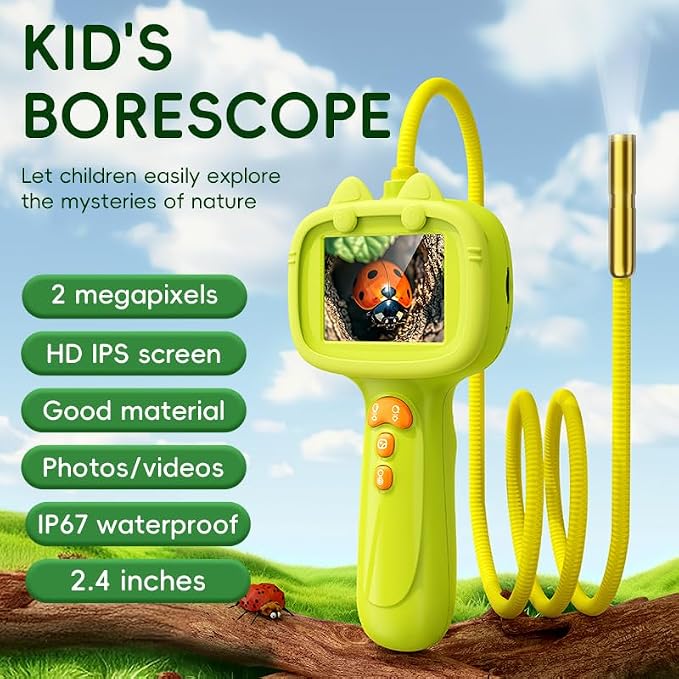 Kids Borescope Camera, STEM Learning Toy for 3+ Years Old Boys Girls - Image 8