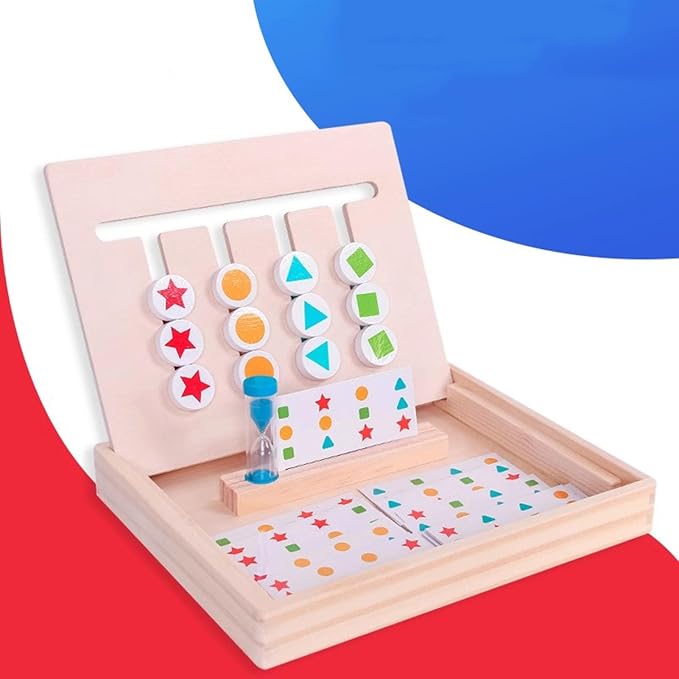 Montessori Geometric Pattern Matching Teaching AIDS for Children to Train Children's Logical Thinking - Image 2