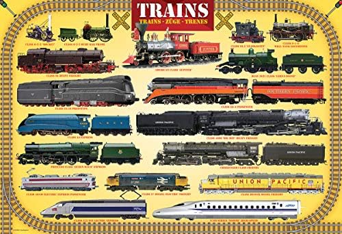Trains 100 Piece Jigsaw Puzzle - Image 2