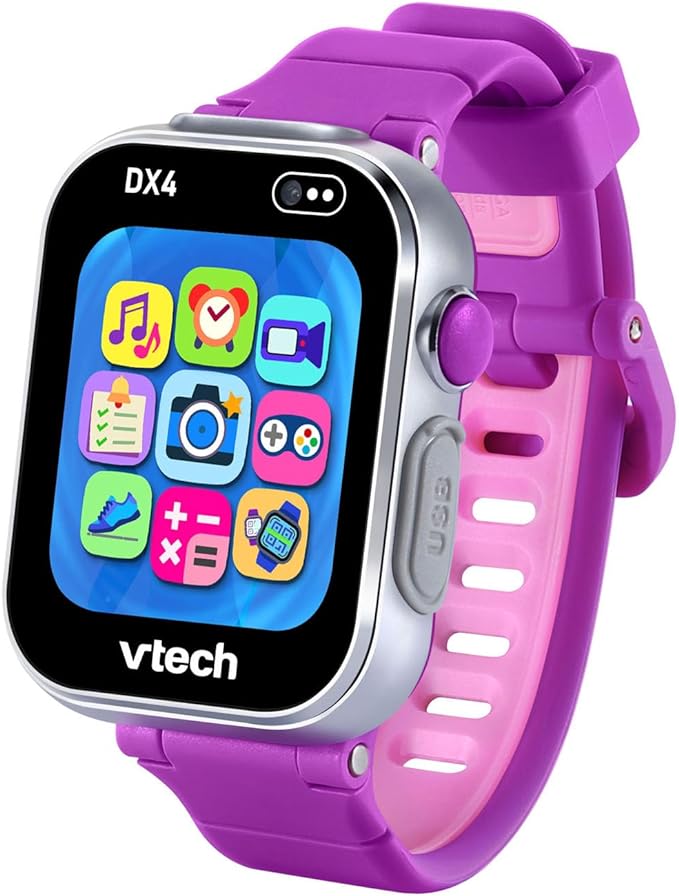 VTech KidiZoom Smartwatch DX4, Purple by VTech