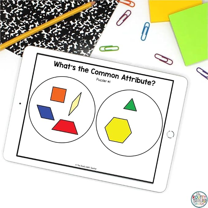 Didax Attribute Sorting Rings – Hands-On Math Manipulatives for Sorting, Classification, Patterns & Critical Thinking, Classroom & Homeschool - Image 2