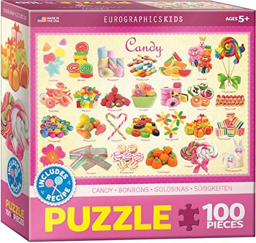 Eurographics Candy Puzzle, 100-Piece by EuroGraphics
