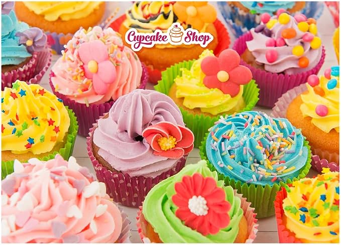 1000 Piece Jigsaw Puzzle for Kids and Adults 19x27in Poster Included - Cupcakes - Image 2