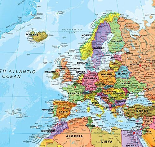 Maps International Giant World Map Poster - Mega-Map of The World - Front Sheet Laminated - 46 x 80 - Updated 2025 - Image 6
