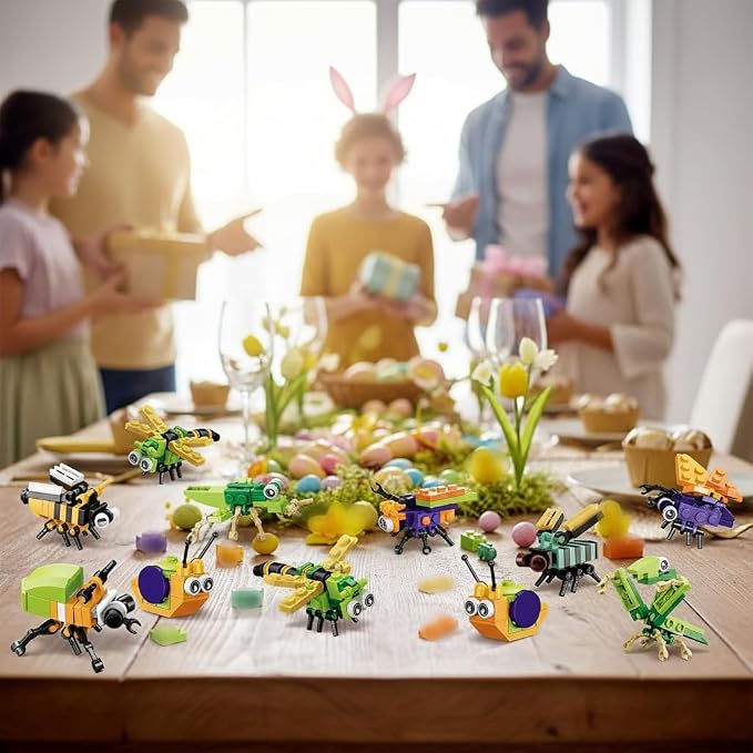 BRICHBROW 12 Pack Mini Animals Building Blocks Party Favors for Kids - Image 6