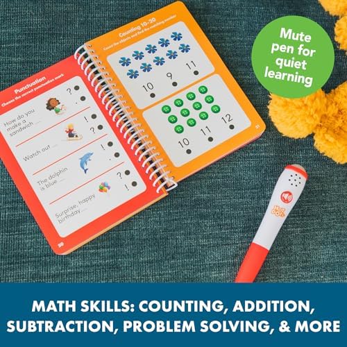 Educational Insights Hot Dots Kindergarten Essentials: Reading & Math Workbook - Kindergarten Workbooks with Interactive Pen, Homeschool Learning Books, Build Reading Fluency and Math Skills, Ages 5+ - Image 5