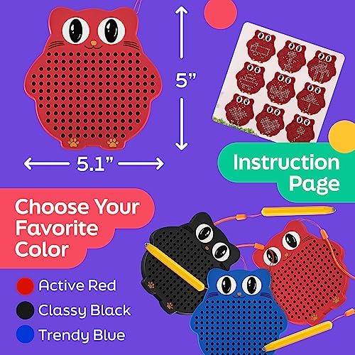 Magnetic Drawing Board for Kids & Toddlers, Airplane & Car Ride Travel Toy - Image 6