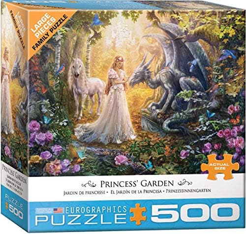 EuroGraphics Princess' Garden 500-Piece Large Piece Puzzle by Jan Patrik by EuroGraphics