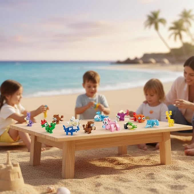 BRICHBROW 24 Pack Mini Animal Building Blocks STEM Party Favors for Kids - Image 4